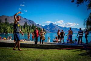 park slacklining